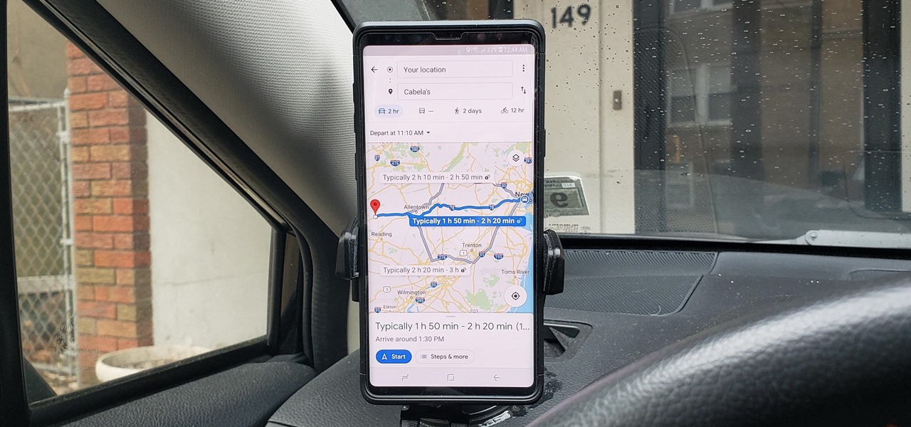 Traffic in Google Maps